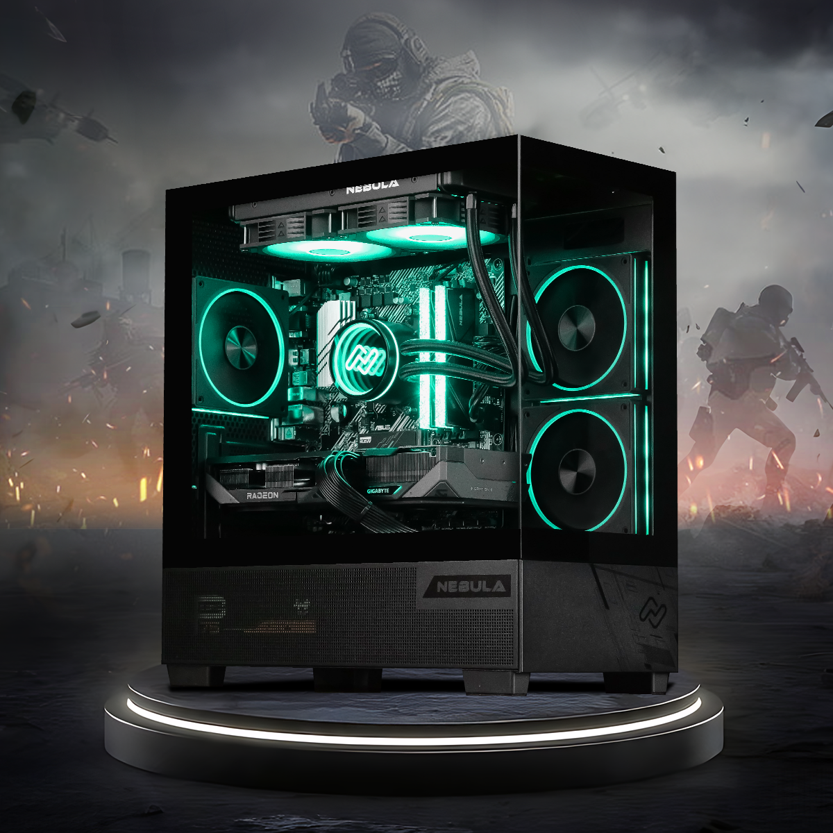 LEVIATHAN: RYZEN 5 5600 | RX 9070 GRE