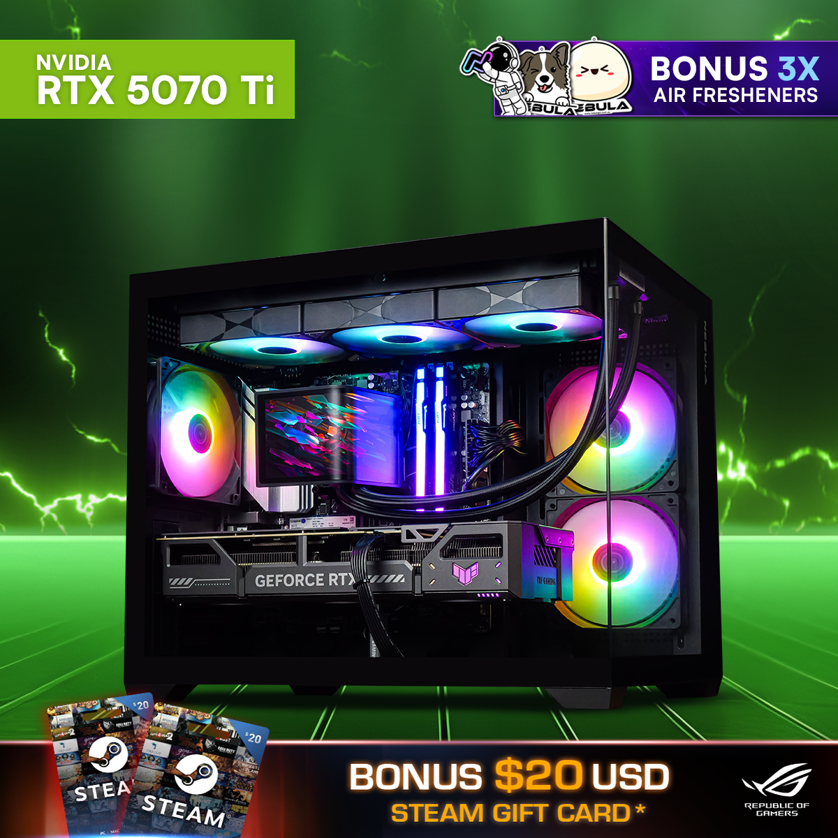 LILAC PULSE: RYZEN 7 7800X3D | RTX 5070 Ti