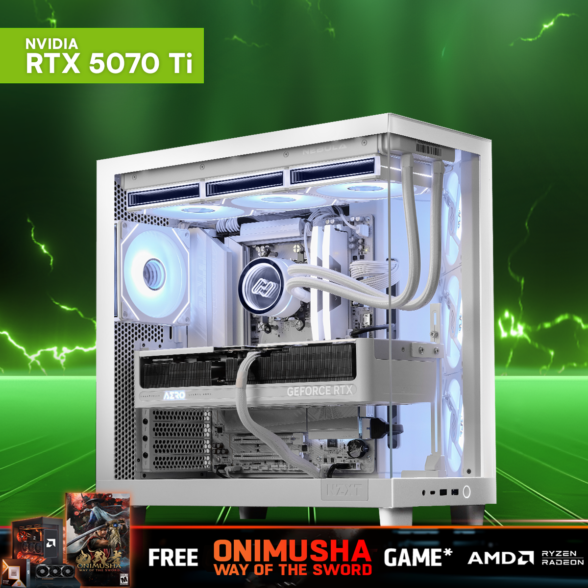 LUNA ECLIPSE: RYZEN 7 9800X3D | RTX 5070 Ti