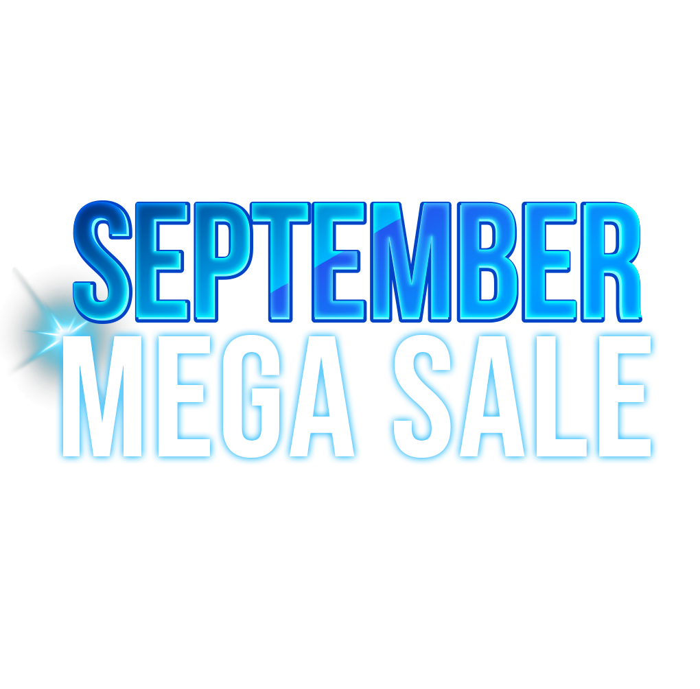 SEPTEMBER MEGA SALE