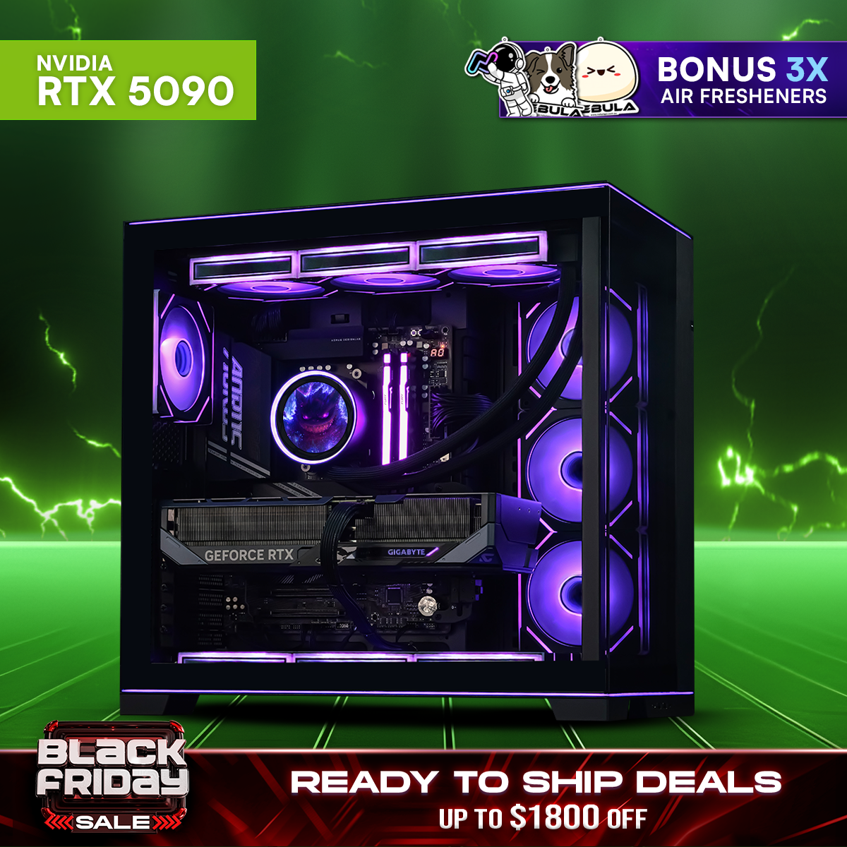 MONARCH: RYZEN 7 9800X3D | RTX 5090
