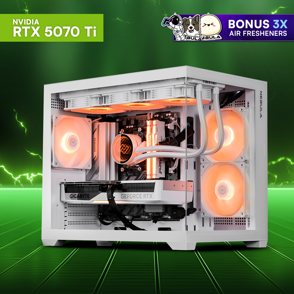 NEON CORE: RYZEN 7 7700 | RTX 5070 Ti