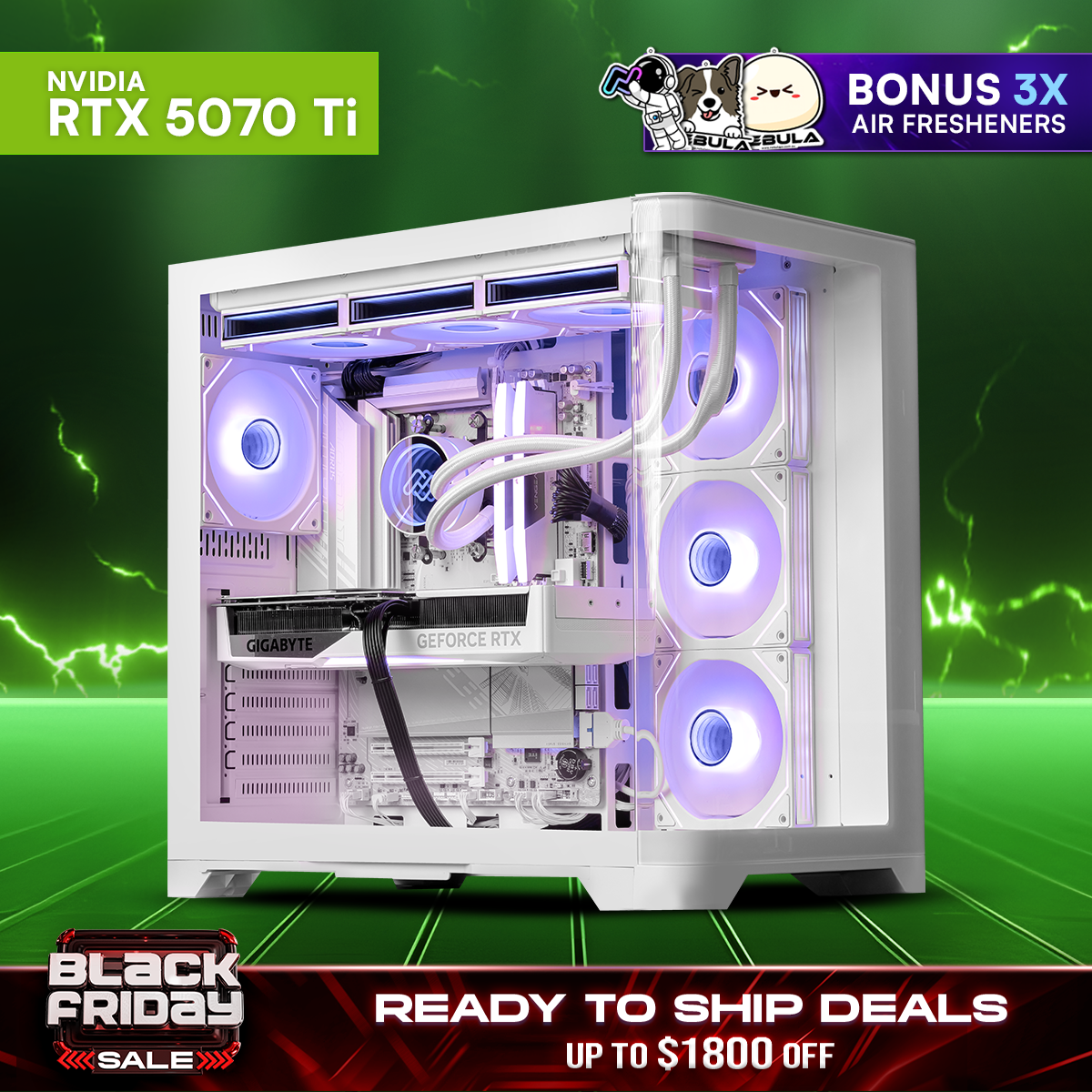 ASTERIA: RYZEN 7 7800X3D | RTX 5070 Ti