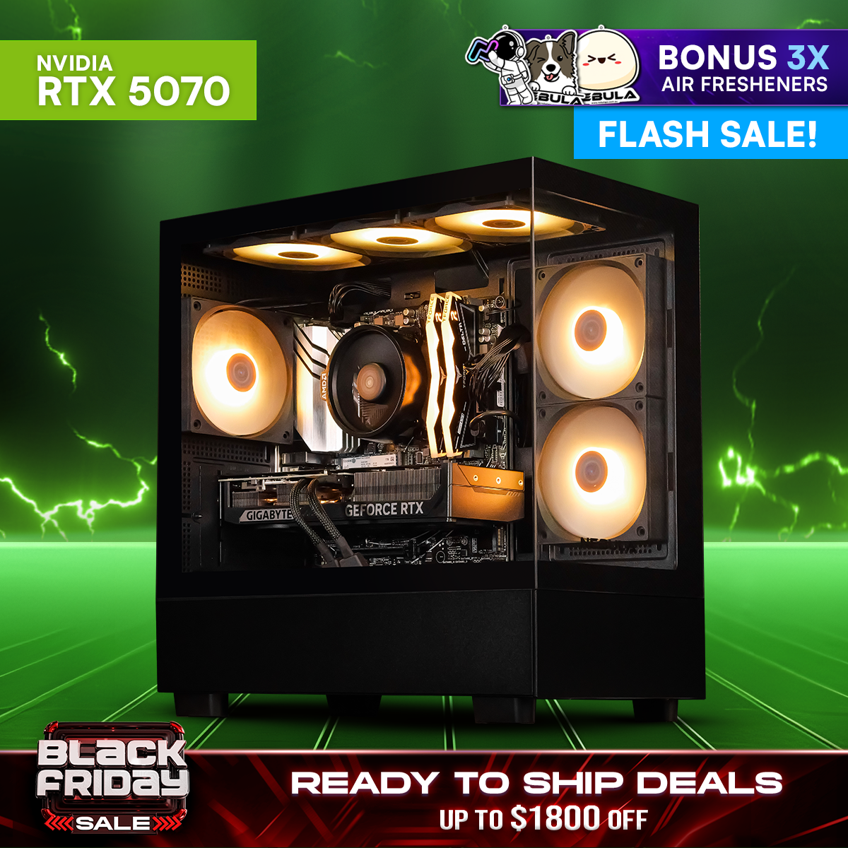 NEXUS PRIME: RYZEN 5 7500F | RTX 5070