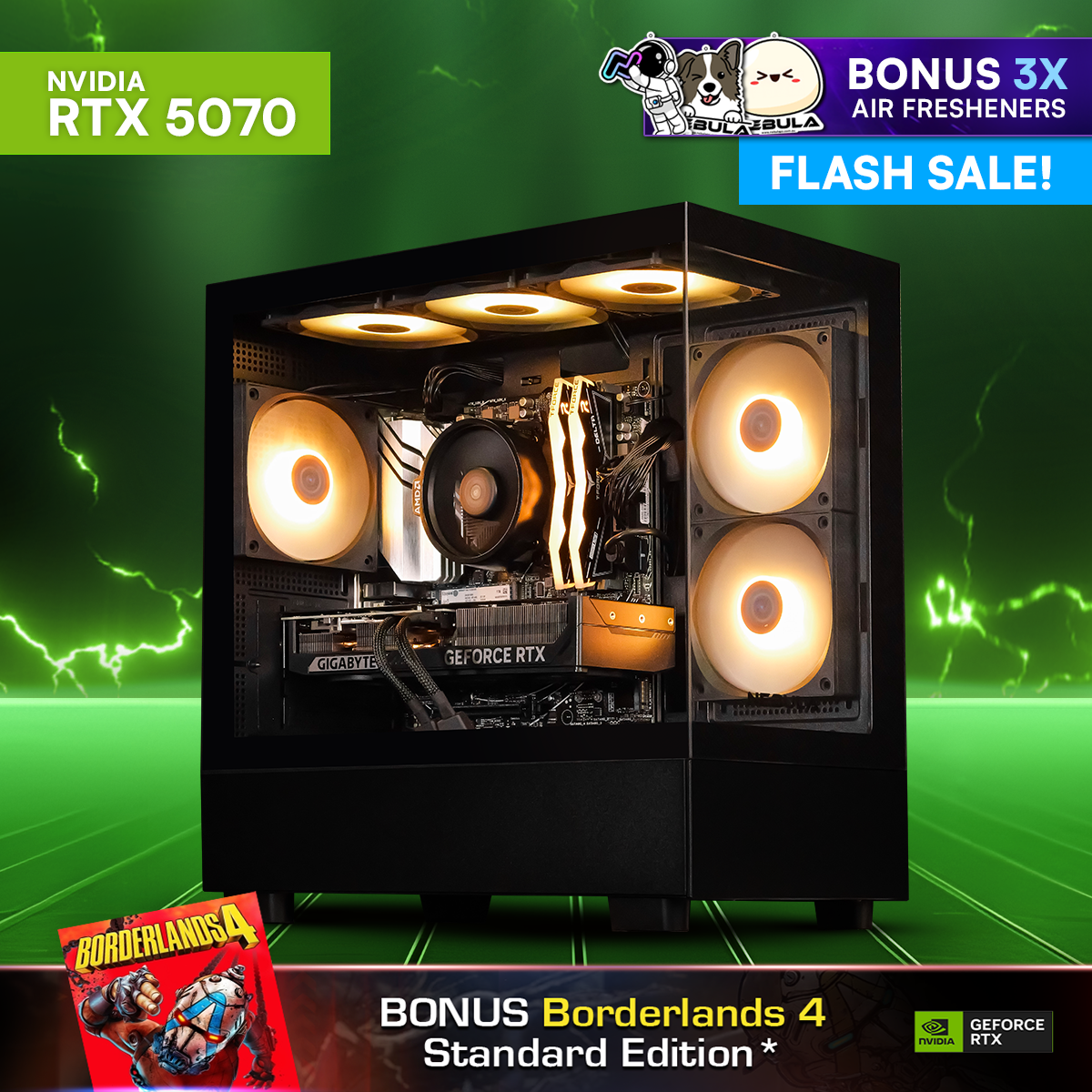 NEXUS PRIME: RYZEN 5 7500F | RTX 5070