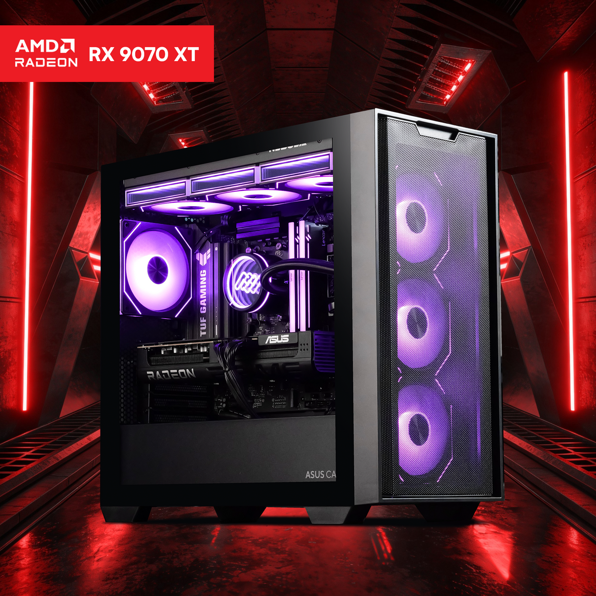 NIGHTBLADE: RYZEN 7 7800X3D | RX 9070 XT