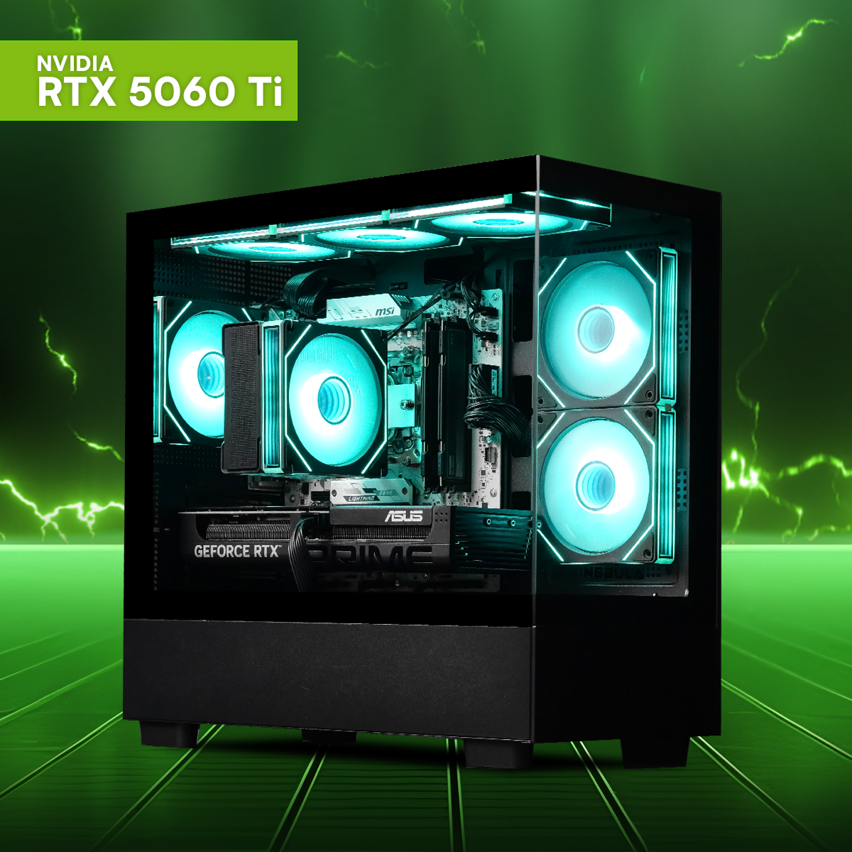 NOBLE FORCE: RYZEN 5 7500F | RTX 5060 Ti