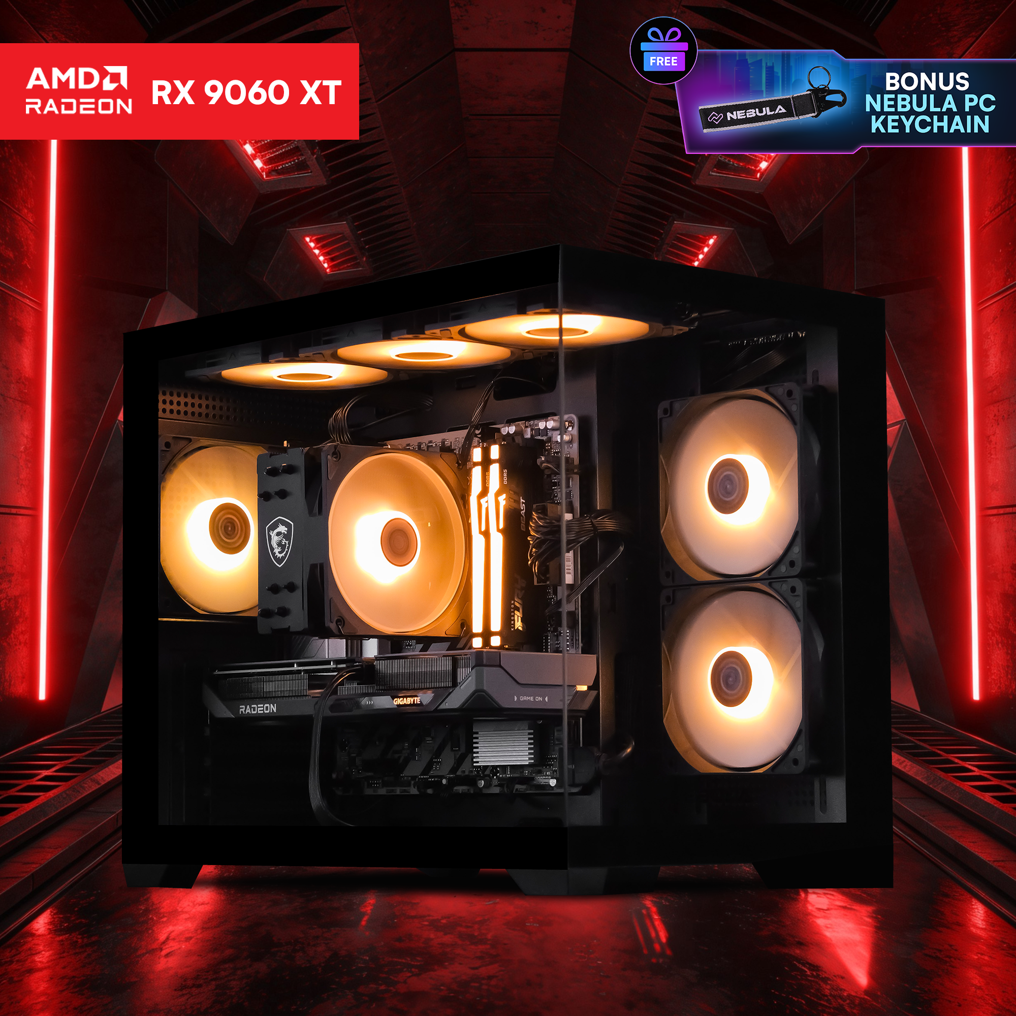 ORION ELITE: RYZEN 5 7500F | RX 9060 XT