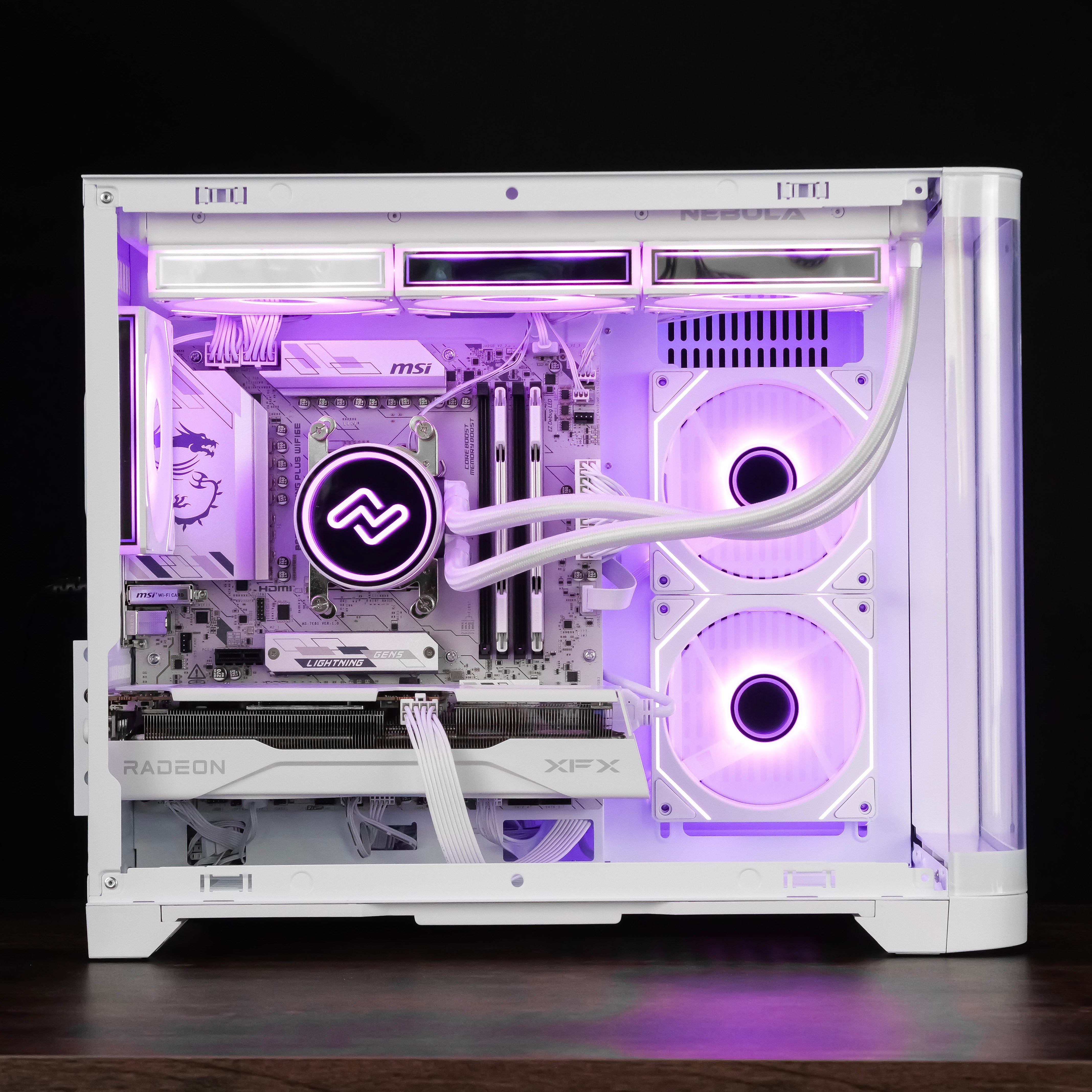 ARCTIC REIGN: RYZEN 5 7500F | RX 9060 XT - 16GB