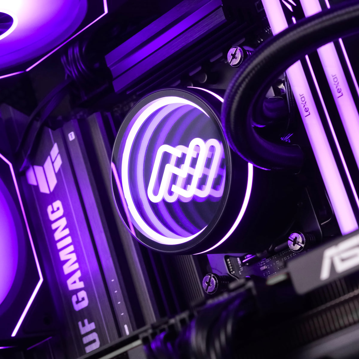 NIGHTBLADE: RYZEN 7 7800X3D | RX 9070 XT