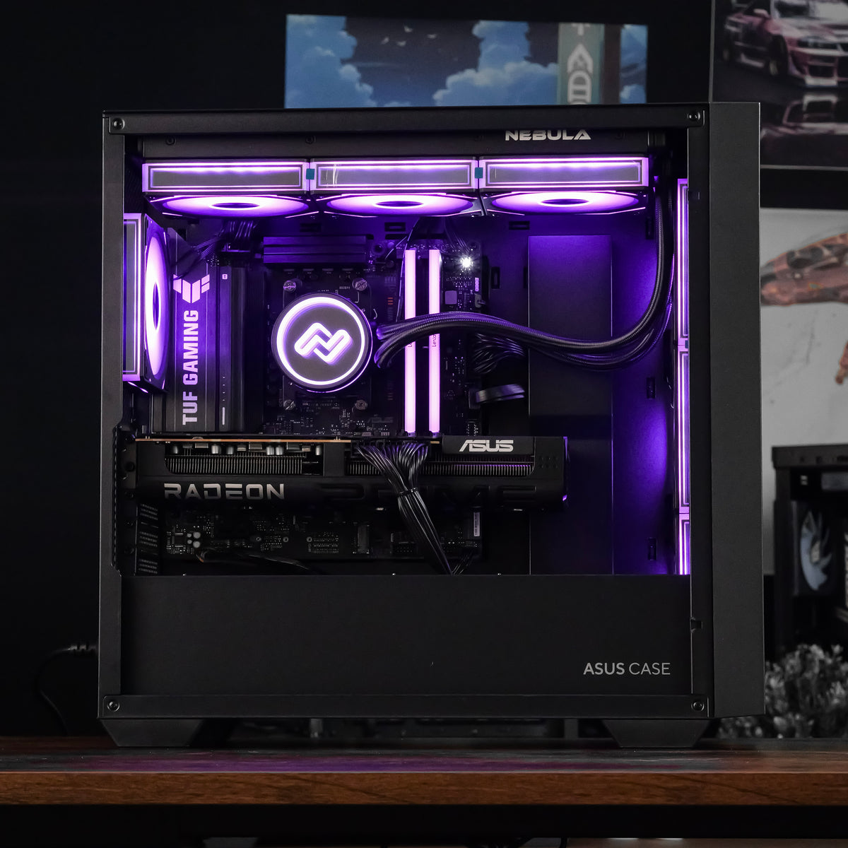 NIGHTBLADE: RYZEN 7 7800X3D | RX 9070 XT