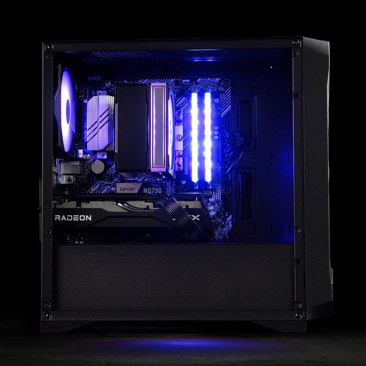 DARK RAVEN: RYZEN 5 5600 | RX 9050