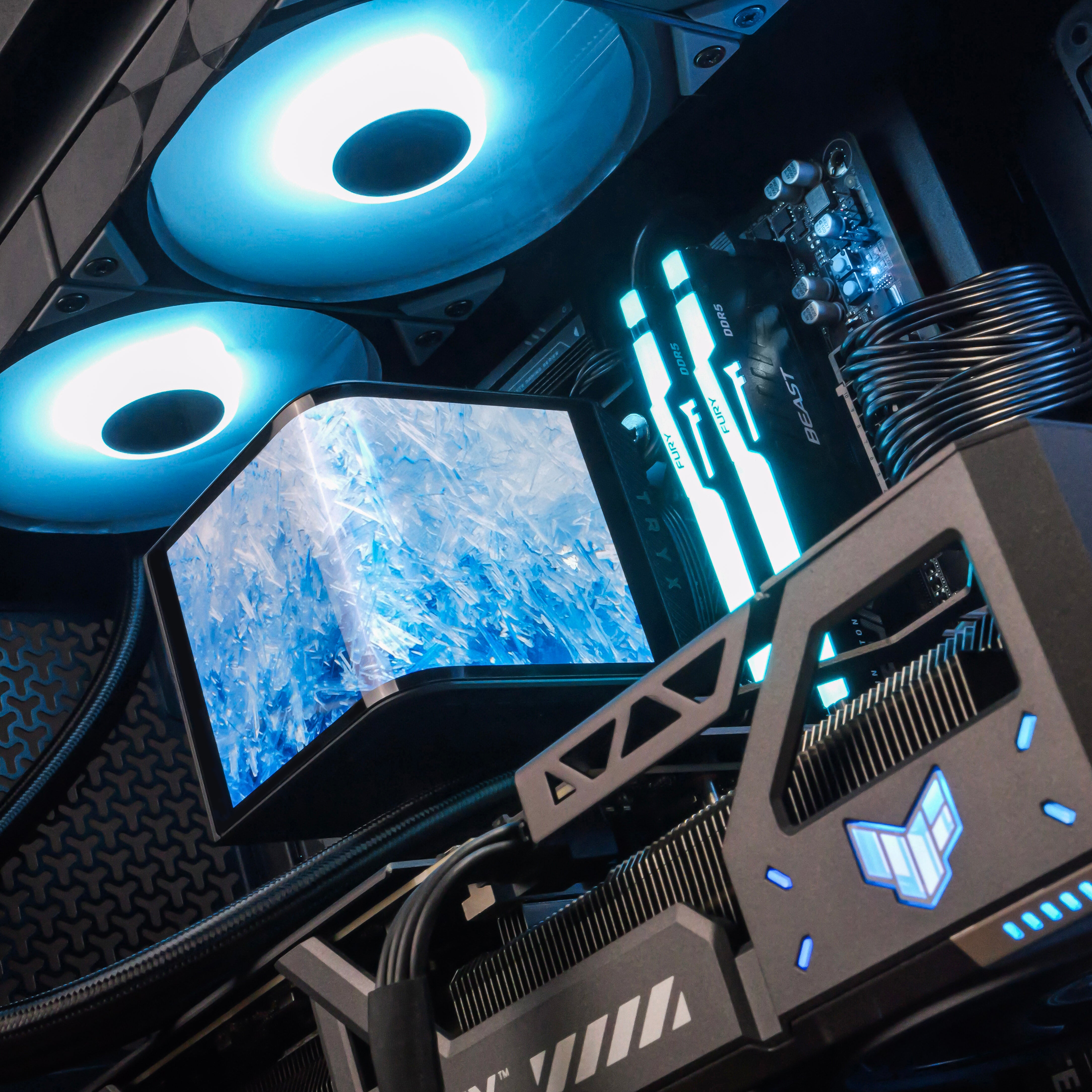 Pc Build 3090 Custom Pc Gaming PC Custom ROG STRIX WHITE OC RTX