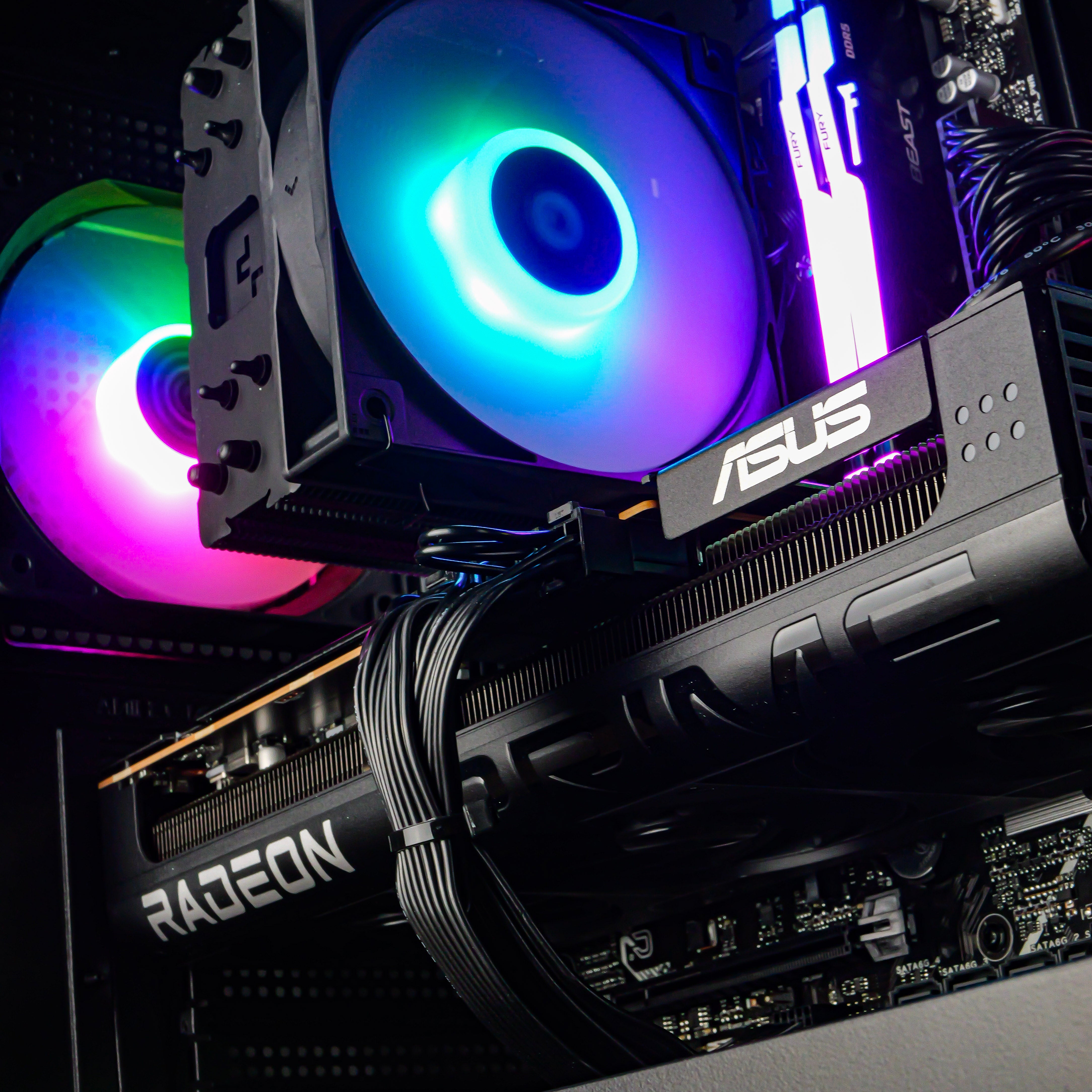WYVERN LVL 8 RADEON: RYZEN 7 8700F | RX 9070 XT