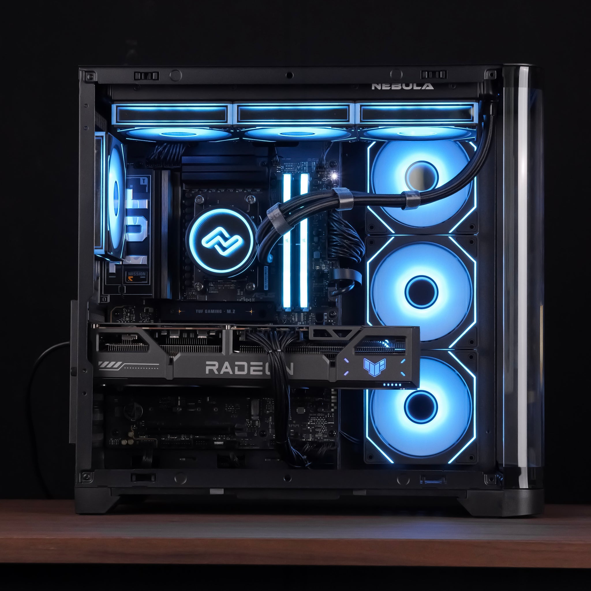 IRON BEAST: RYZEN 7 9850X3D | RX 9070 XT