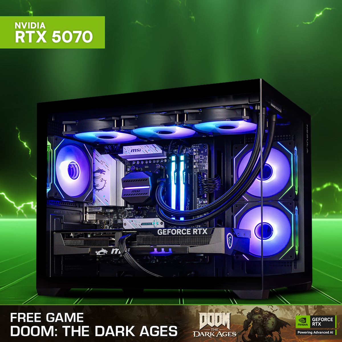 PHANTOM NOVA: RTX 5070 | Ryzen 5 7500F