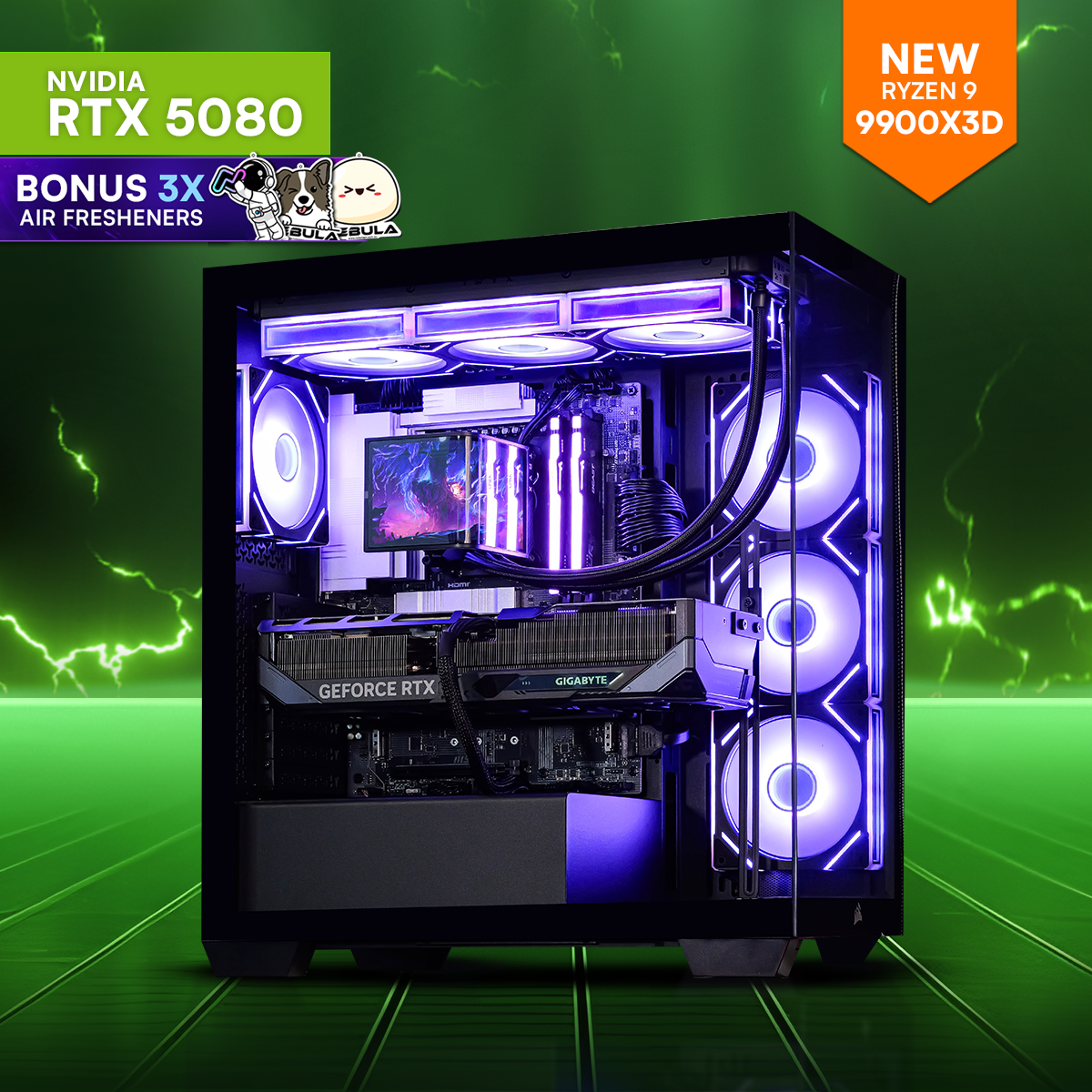 PHANTOM SURGE: RYZEN 9 9900X3D | RTX 5080
