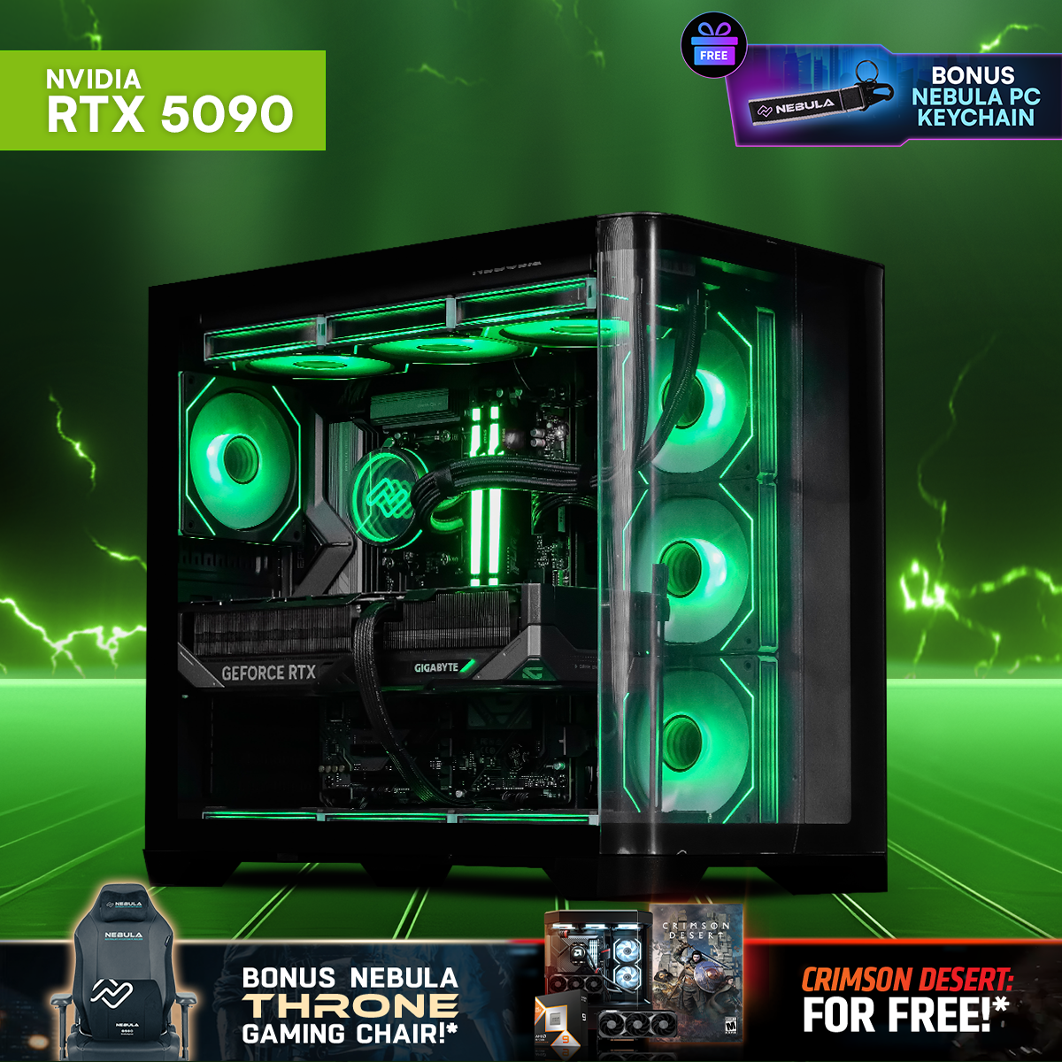 PHASER SUPREME: RYZEN 7 9800X3D | RTX 5090