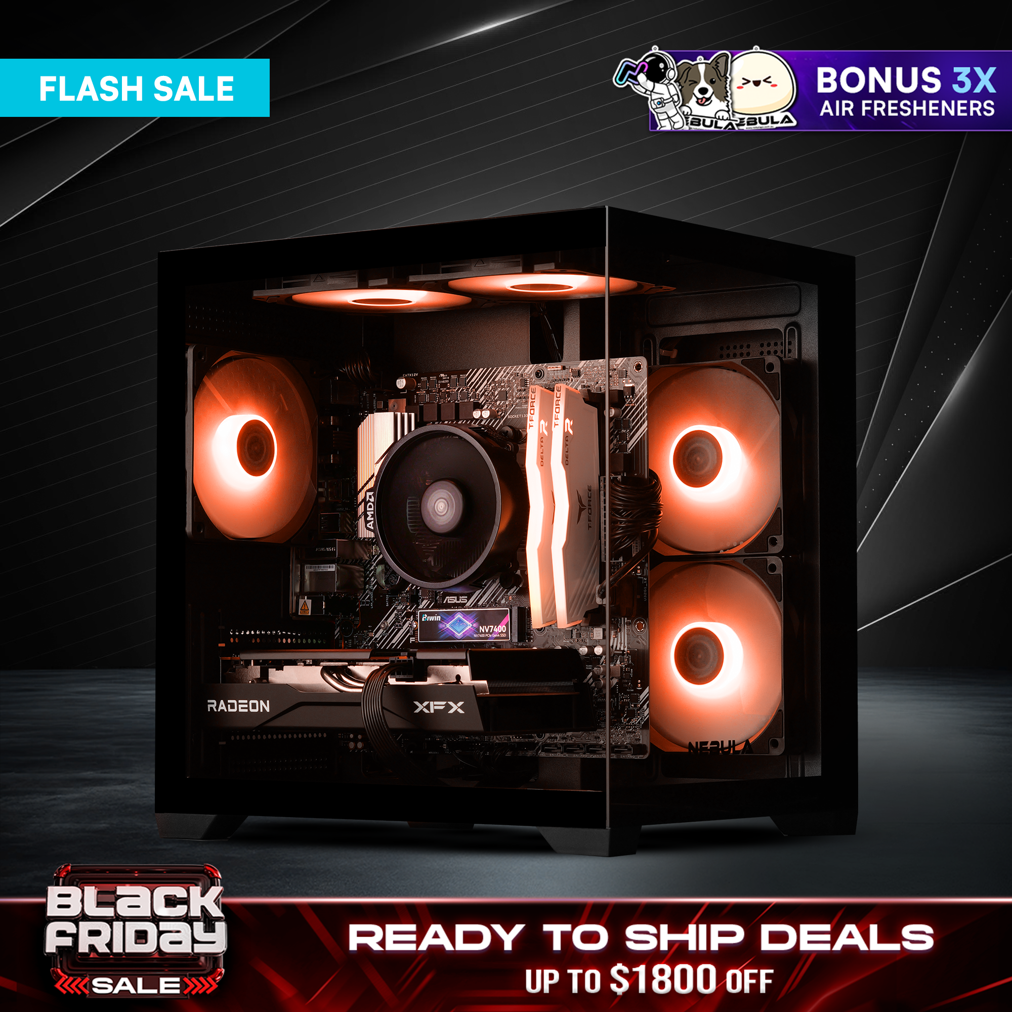 PANTHEON: RYZEN 5 5600 | RX 9060