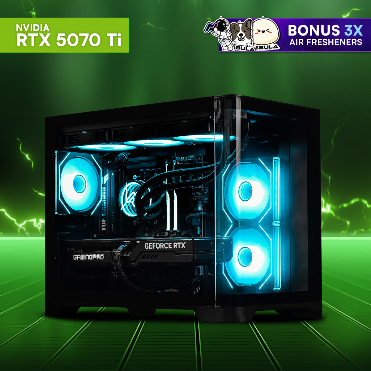 RAVEN ELITE: RYZEN 7 7700 | RTX 5070 Ti