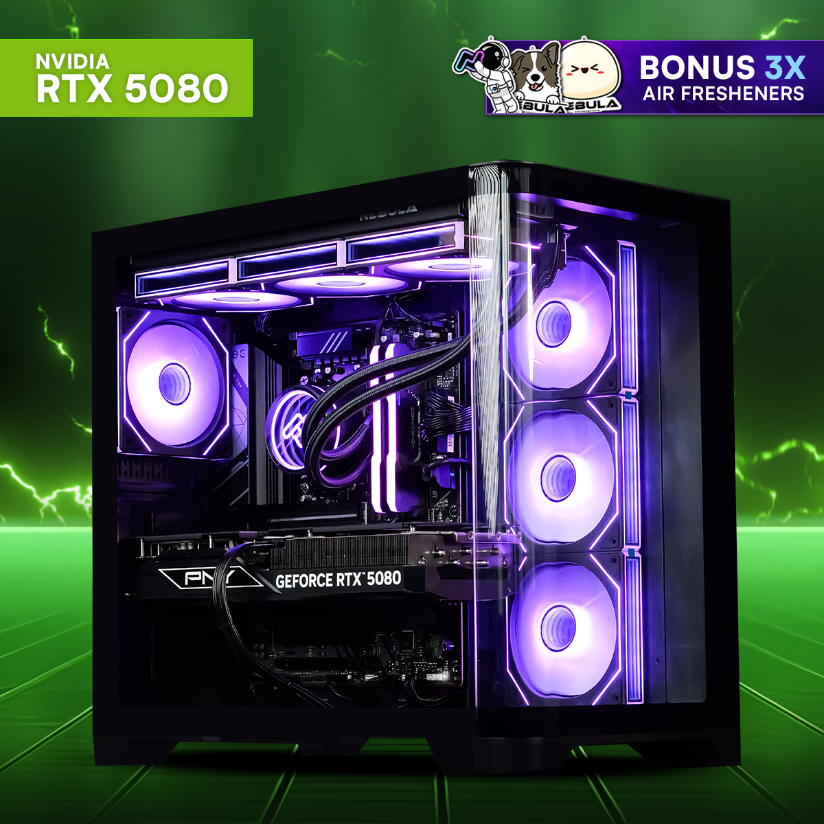 SHADOW 35X: RYZEN 7 7800X3D | RTX 5080