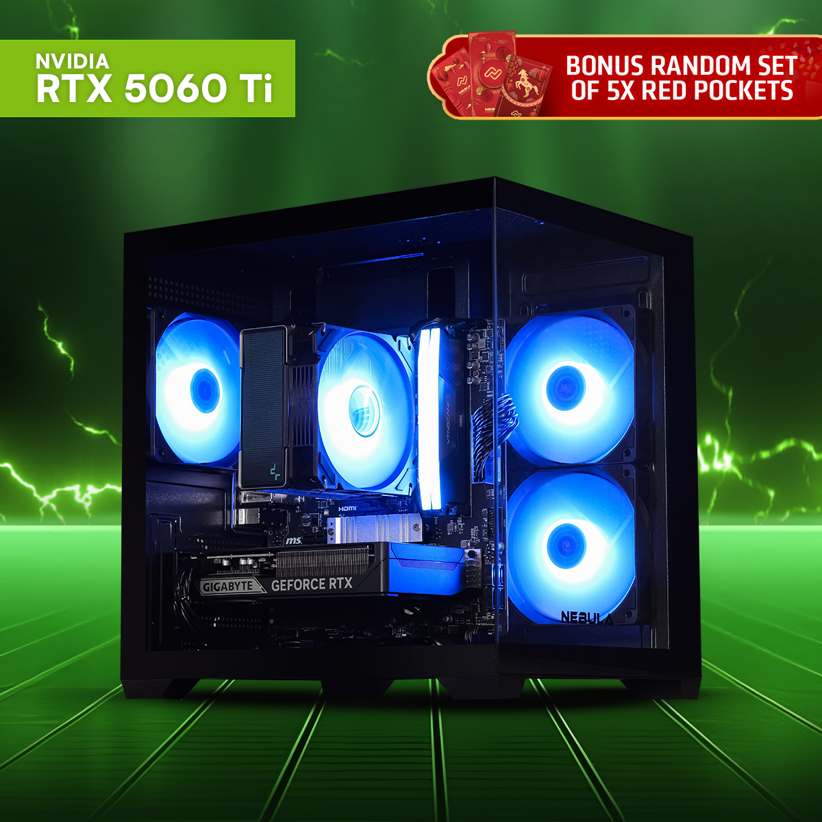 STORM FORGE: RYZEN 5 7500F | RTX 5060 Ti