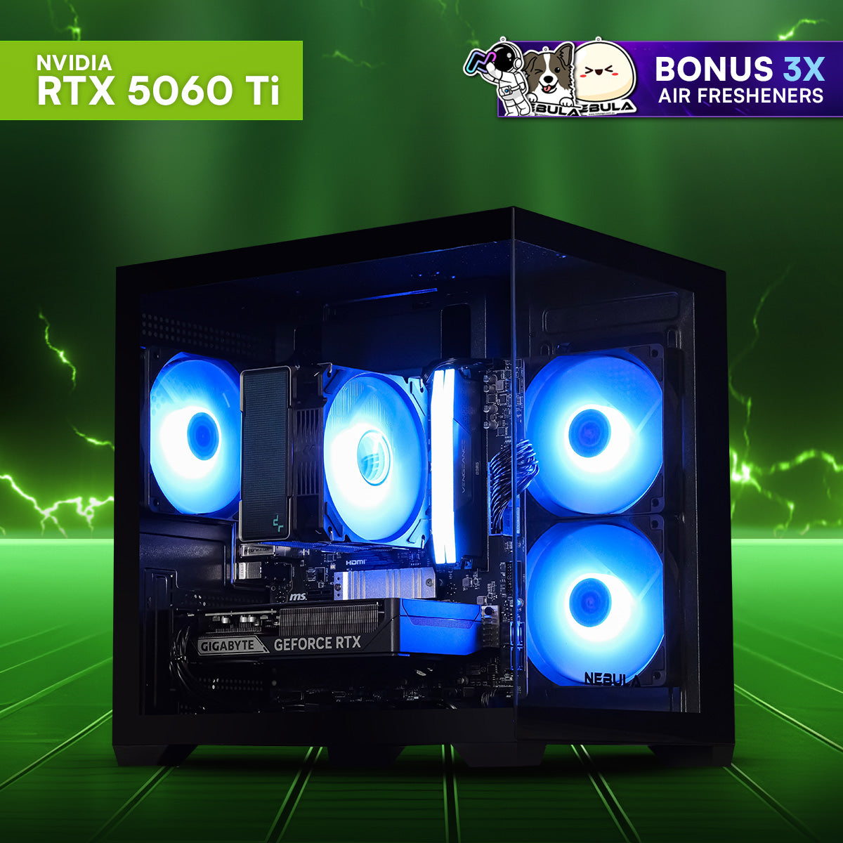 STORM FORGE: RYZEN 5 7500F | RTX 5060 Ti