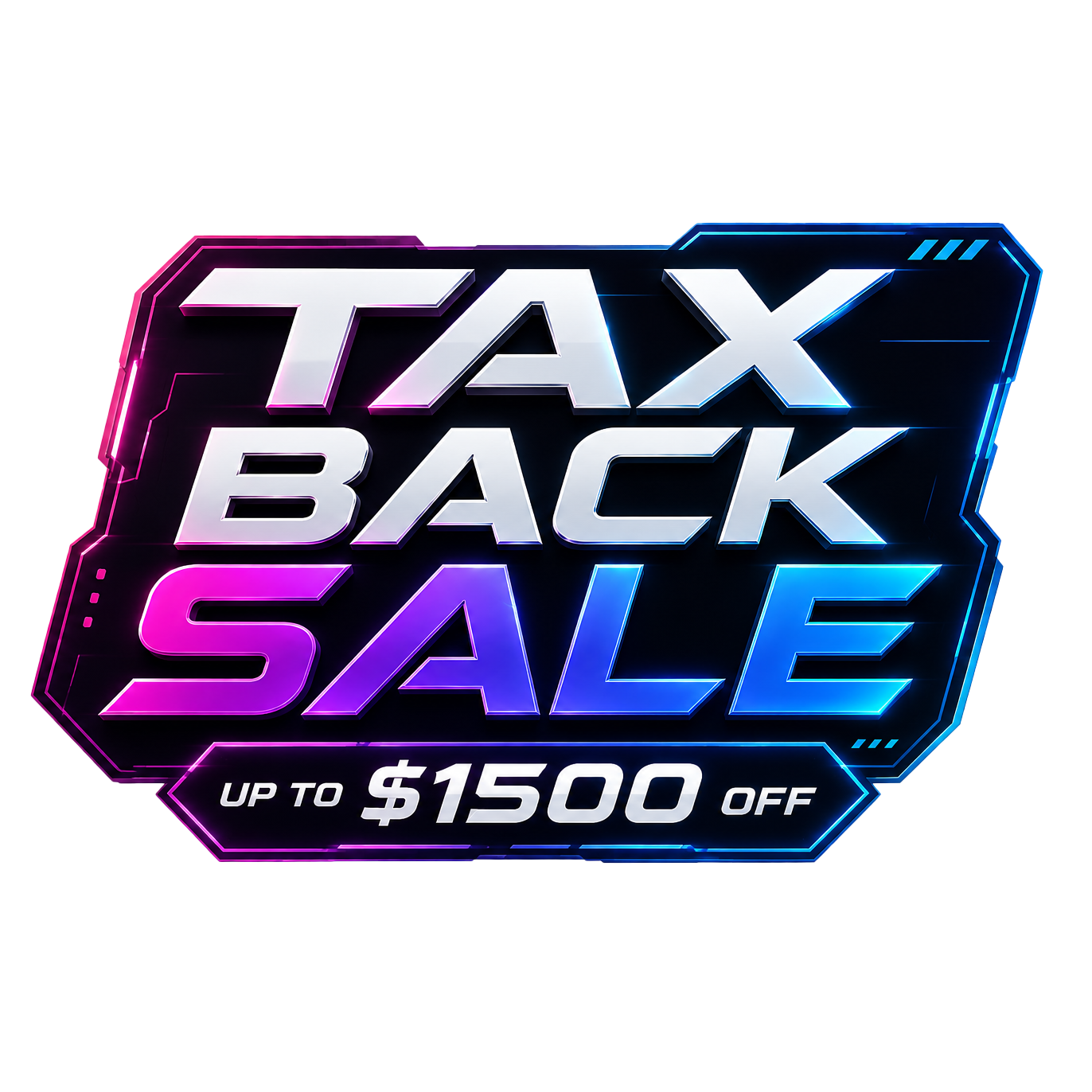 TAX BACK SALE