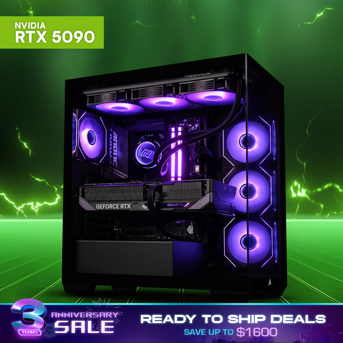 TERMINUS: RYZEN 9 9900X3D | RTX 5090