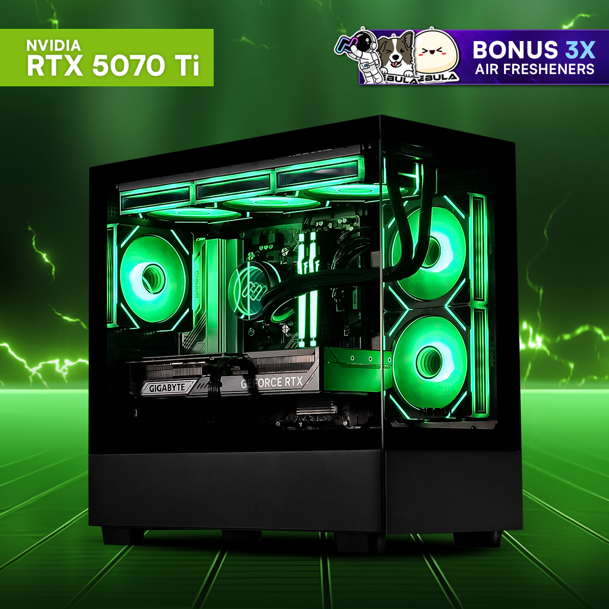 VANDAL ELITE: RYZEN 5 7500F | RTX 5070 Ti