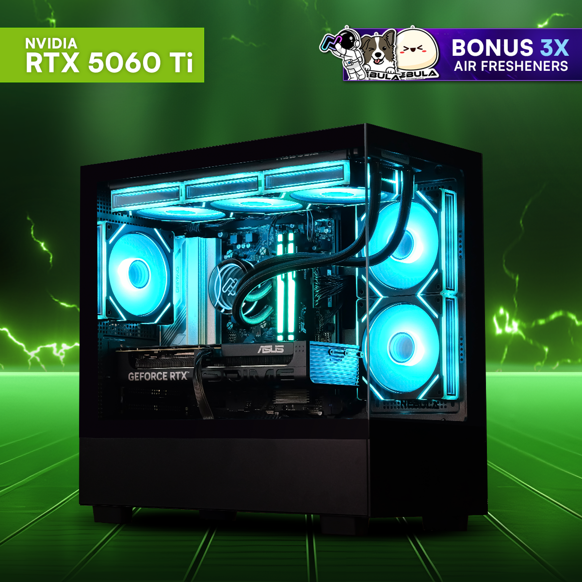 VANDAL PRIME: RYZEN 5 7500F | RTX 5060 Ti