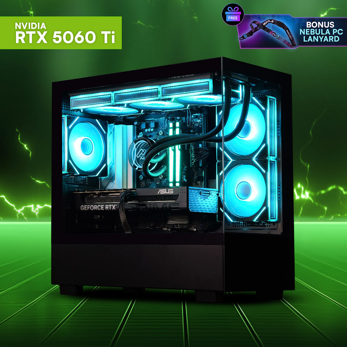VANDAL PRIME: RYZEN 5 7500F | RTX 5060 Ti