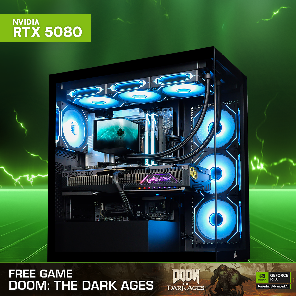 VENOM BLACK ICE V2: RYZEN 7 9800X3D | RTX 5080