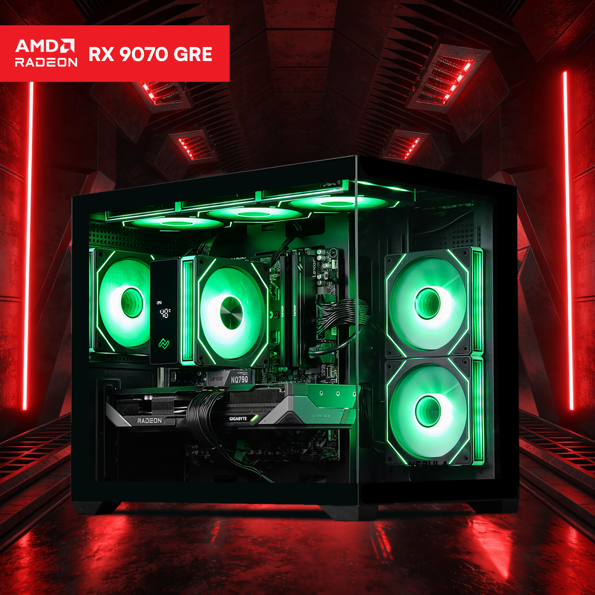 VIPER: RYZEN 5 7500F | RX 9070 GRE