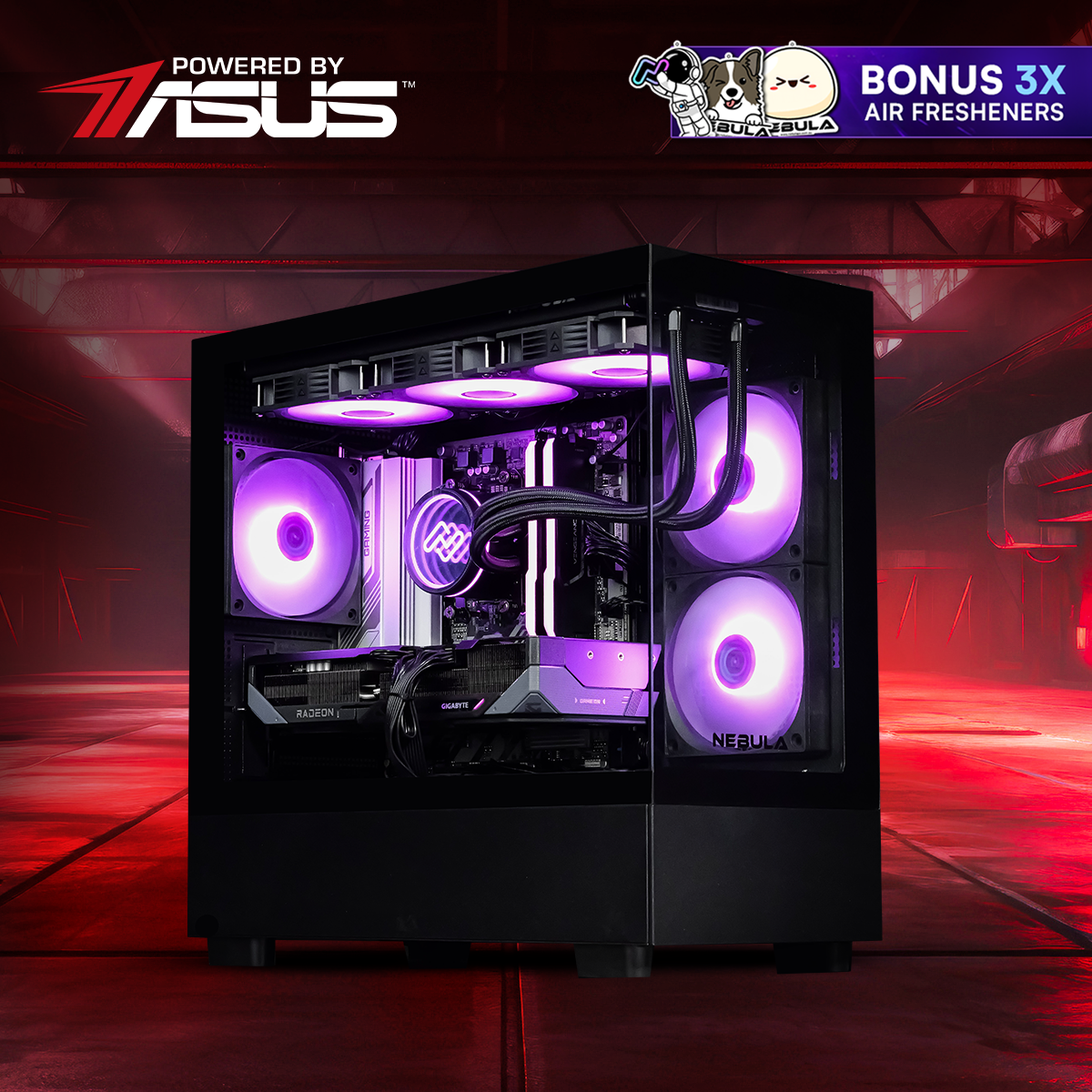 WYVERN LVL 8 RADEON MAX: RYZEN 7 7800X3D | RX 9070 XT