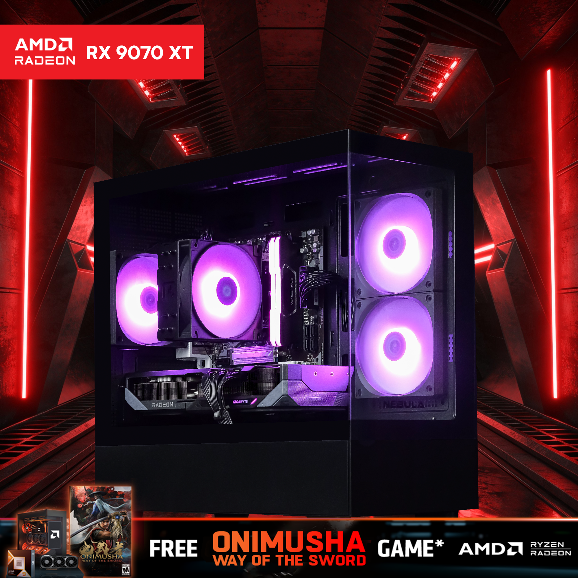 WYVERN LVL 8 RADEON: RYZEN 5 7500F | RX 9070 XT