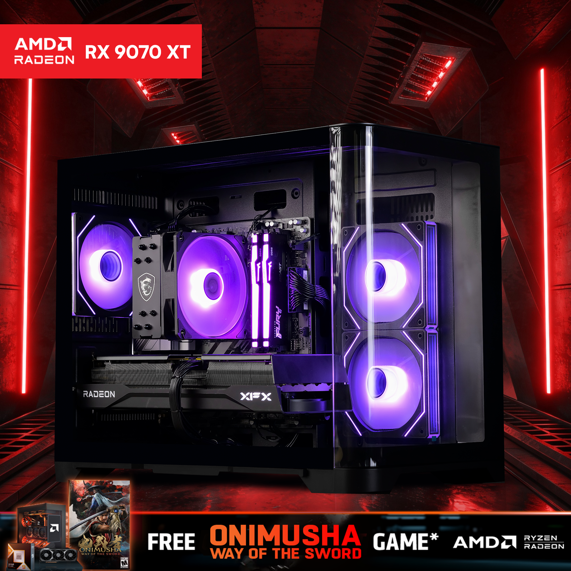 ZYRA: RYZEN 7 7700 | RX 9070 XT