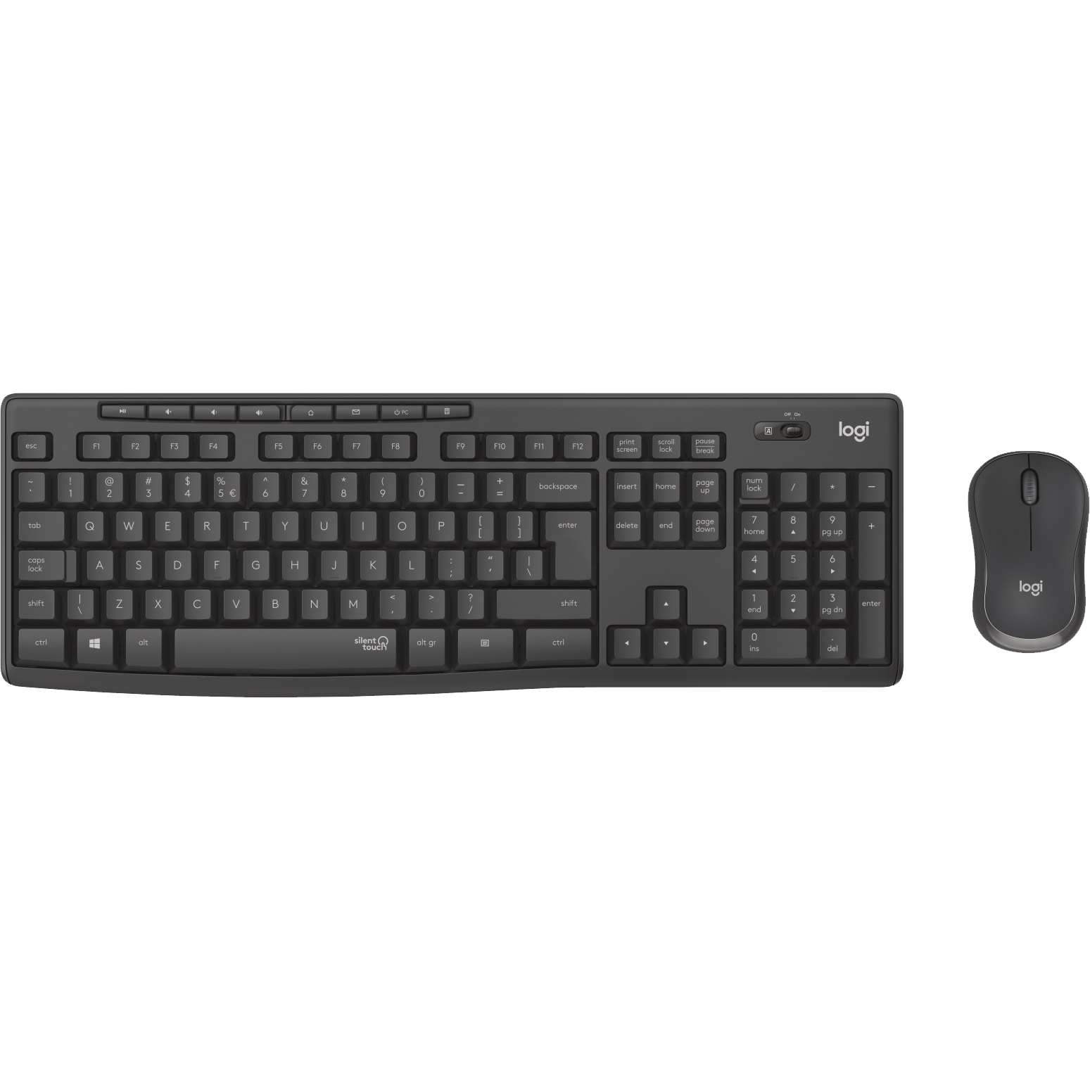 Logitech MK295 Silent Wireless Keyboard Mouse Bundle – Nebula PC