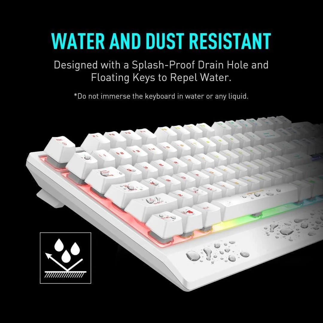 MSI VIGOR GK30 Gaming Keyboard and Mouse Combo - White