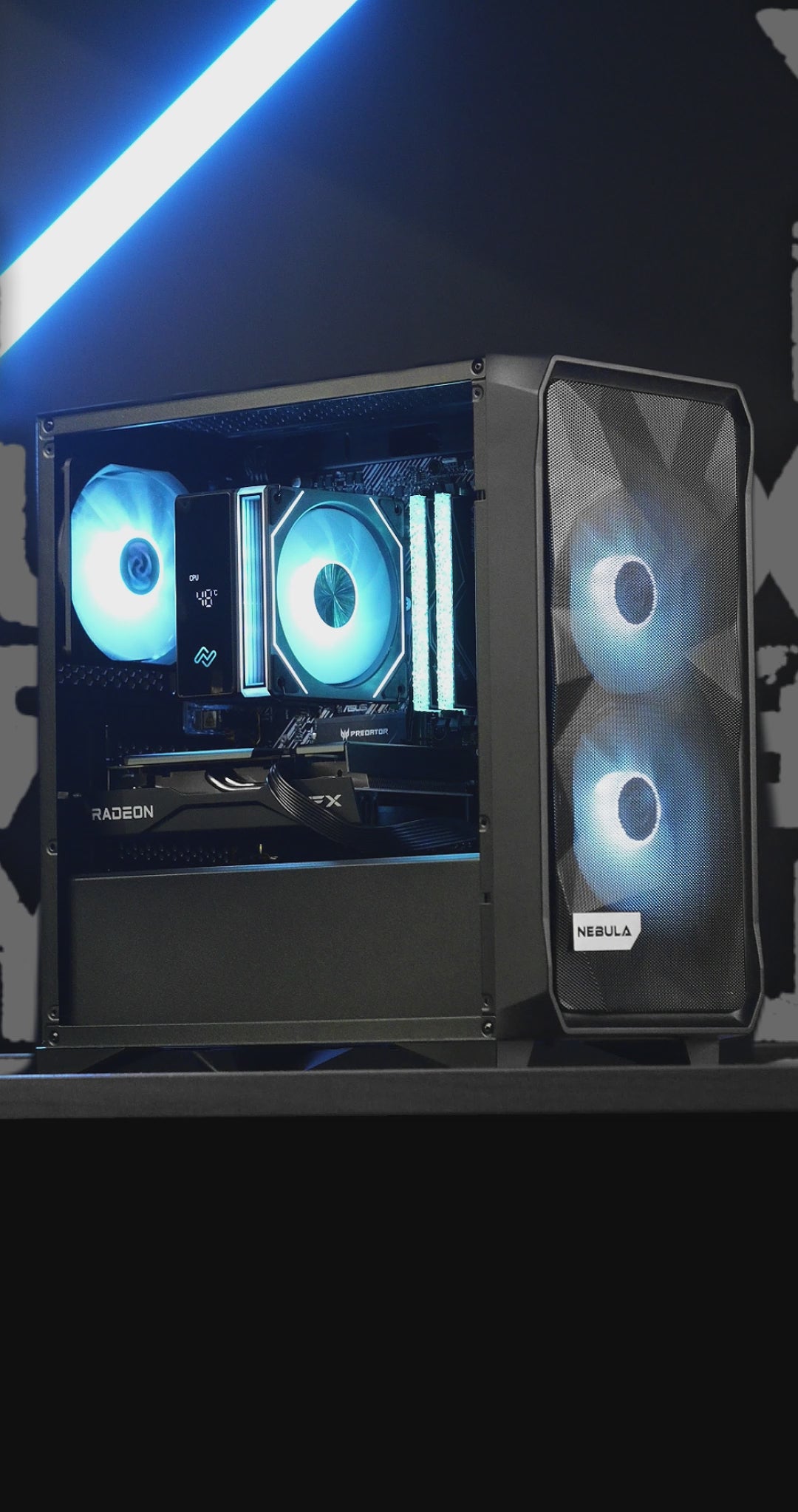 PIXEL FURY: RYZEN 5 5600 | RX 9060
