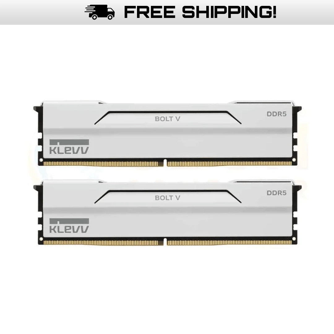 KLEVV BOLT V 32GB (2x16GB) 6000MHz CL30 DDR5 - White