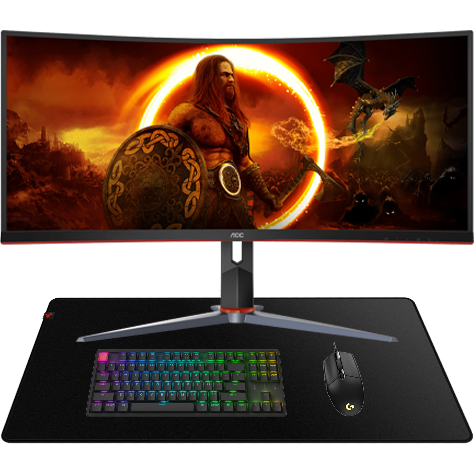 Ultimate Gamer Bundle - AOC 34